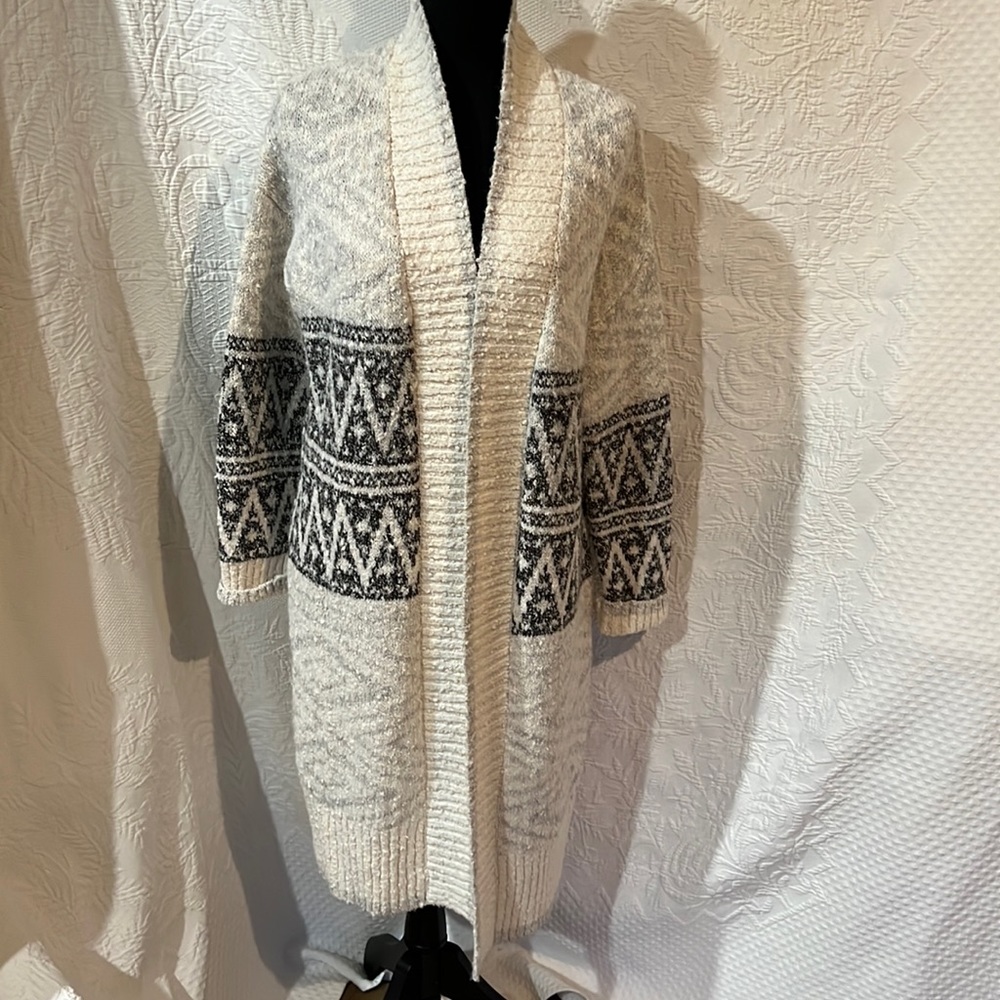 Joie long sleeve duster cardigan, size small, NWOT